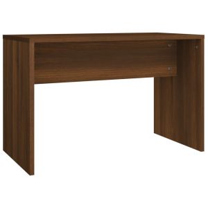 Комплект тоалетка, кафяв дъб, 74,5x40x141 см