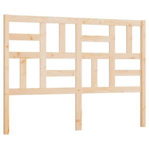 Горна табла за легло, 141x4x104 см, бор масив