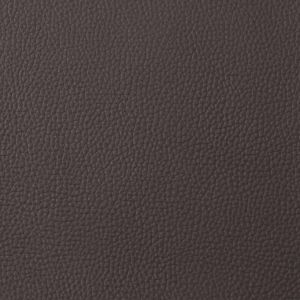 Масажен стол реклайнер, тъмнокафяв, естествена кожа