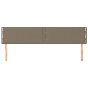 Табла за легло, бежово, 180x5x78/88 см, плат