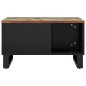 Маса за кафе, 60x50x35 см, регенерирано дърво масив