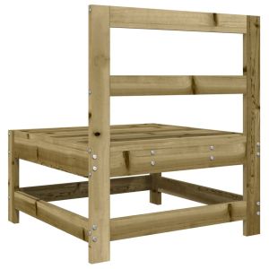 Градински средни диван, импрегниран бор