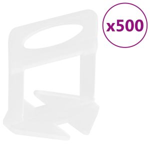 Система за нивелиране на плочки 250 клина 500 скоби 1 мм