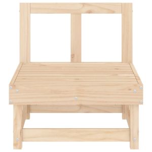 Градински среден диван, бор масив