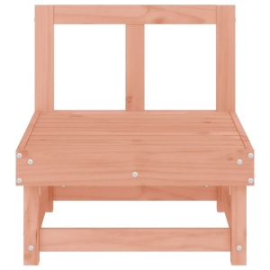 Градински среден диван, дугласка дървесина масив