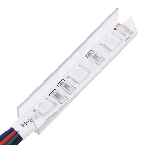 Сайдборди с LED осветление, 3 бр, бели, инженерно дърво