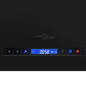 Висящ аспиратор остров LCD сензор 55 см прахово покрита стомана