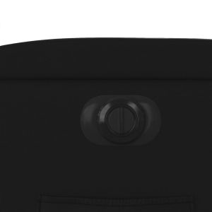 Електрически наклоняем стол, черен, изкуствена кожа