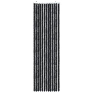 Завеса против насекоми, антрацит, 90x200 см, шенил