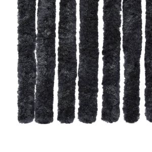 Завеса против насекоми, антрацит, 56x185 см, шенил