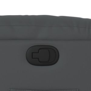 Наклоняем стол, сив, изкуствена кожа