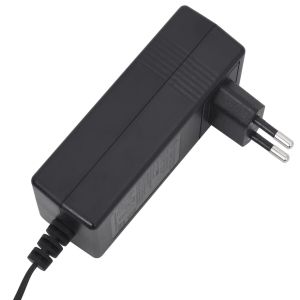 Изправящ масажен реклайнер стол, кафяв, изкуствена кожа