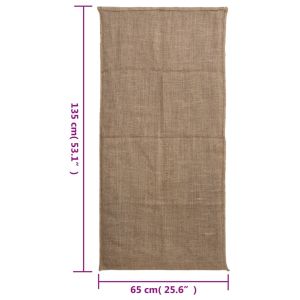 Чували от юта 10 бр 65x135 см 100% юта 220 gsm