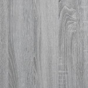 Шкаф за обувки с 4 флип чекмеджета сив сонома 80x21x163,5 см