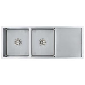 Ръчно изработена кухненска мивка, неръждаема стомана