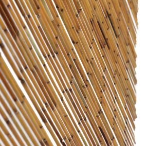 Завеса за врата против насекоми, бамбук, 100x200 cм