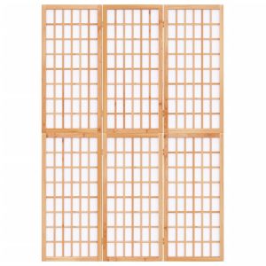 Сгъваем параван за стая, 3 панела, в японски стил, 120x170 cм