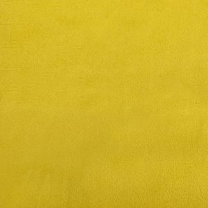 Комплект дивани от 2 части с възглавници, жълт, кадифе