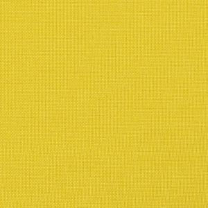 Комплект дивани от 2 части с възглавници, светложълт, плат