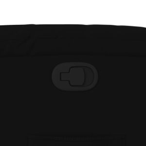 Реклайнер, черен, изкуствена кожа