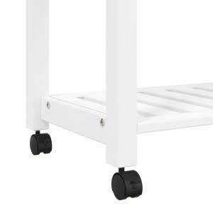 Кухненска количка "MONZA" 84x40x88,5 см борово дърво масив