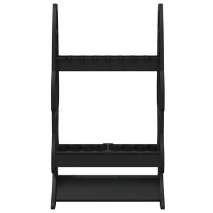 Поставка за въдица, за 16 въдици, черна