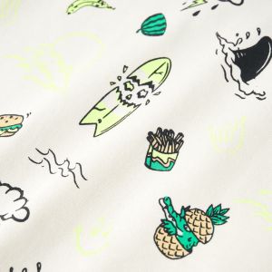 Детски суитшърт, меко екрю, 140