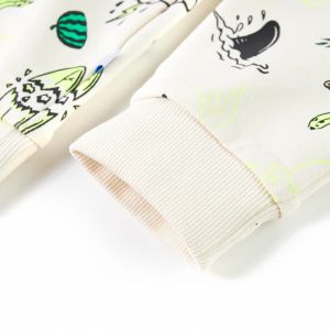 Детски суитшърт, меко екрю, 140