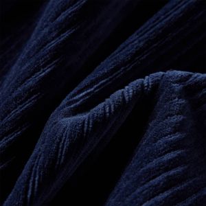 Детски панталон, кадифе, тъмносин, 128