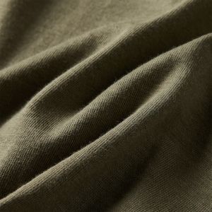 Детска тениска с дълъг ръкав, каки, 116