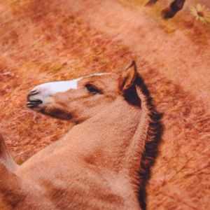 Детска рокля с дълъг ръкав, тъмносиня, 128