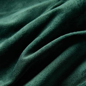 Детска блуза с харбалички, тъмнозелена, 128