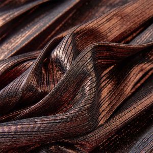 Детска пола с блясък, коняк, 128