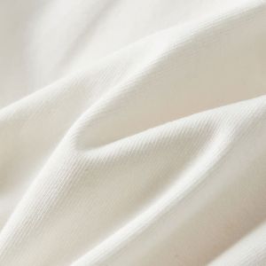 Детска рокля с къс ръкав, екрю, 128