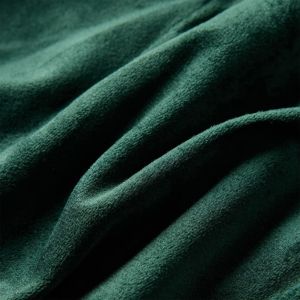 Детска блуза с харбалички, тъмнозелена, 116