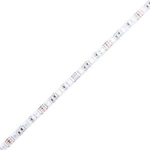 Рамка за легло с табла и LED, дъб сонома, 120x200 см