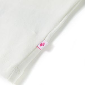 Детска тениска, екрю, 140