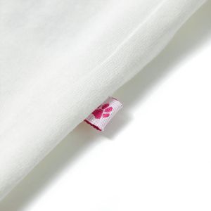 Детска тениска, екрю, 140