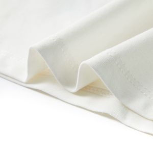 Детска тениска, екрю, 140