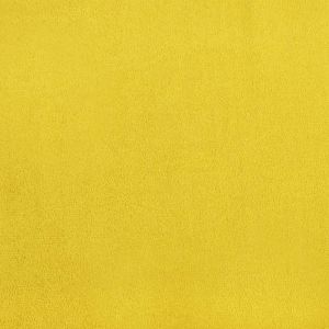 Трапезни столове, 6 бр, горчица, кадифе