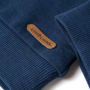 Детски суитшърт, индигово синьо, 92