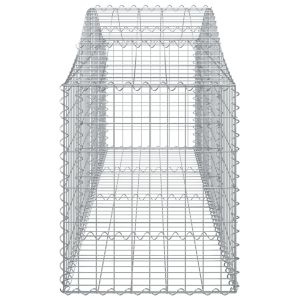 Габионни кошници арка 6 бр 200x50x60/80 см поцинковано желязо