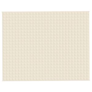 Утежнено одеяло светлокремаво 235x290 см 15 кг плат