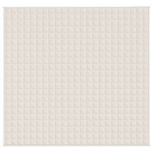 Утежнено одеяло светлокремаво 220x235 см 15 кг плат