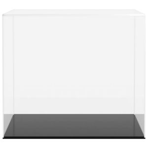 Кутия витрина, прозрачна, 40x36x35 см, акрил