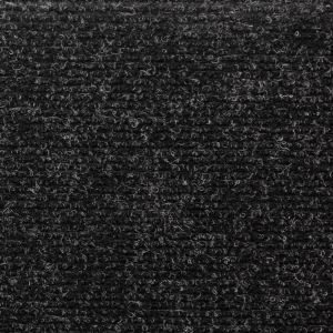 Изтривалки за стълби, самозалепващи се, 5 бр., 65x21x4 см, черни, с правоъгълен кант