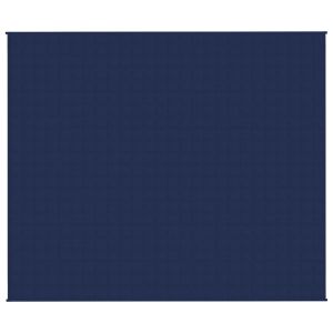 Утежнено одеяло синьо 220x260 см 11 кг плат