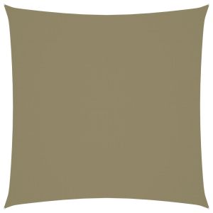 Платно-сенник, Оксфорд текстил, квадратно, 3x3 м, бежово