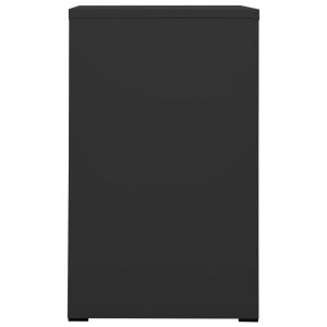 Шкаф за папки, антрацит, 46x62x102,5 cм, стомана