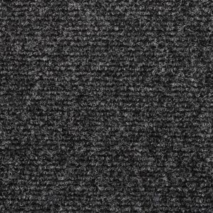 Изтривалки за стълби, самозалепващи се, 5 бр., 65x21x4 см, тъмносиви, с правоъгълен кант